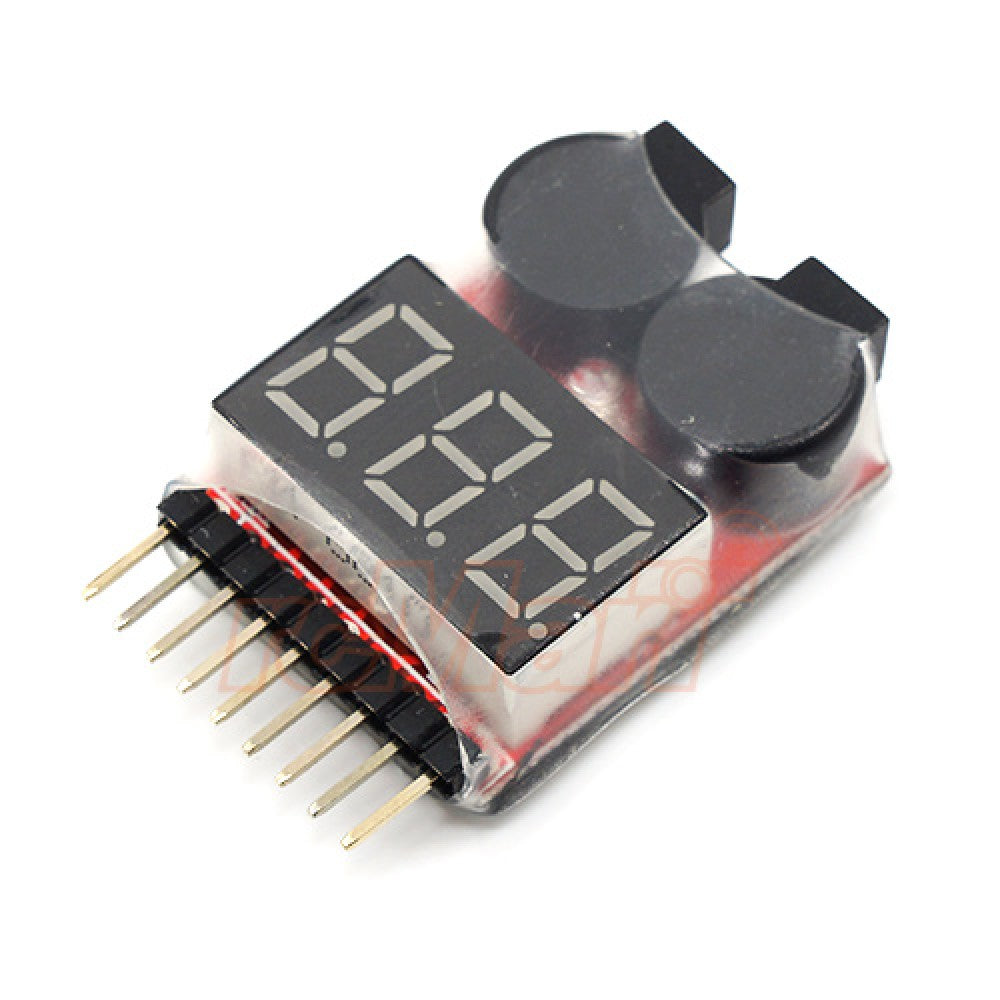 YE-0019 Yeah Racing Li-Po Monitor w/LCD