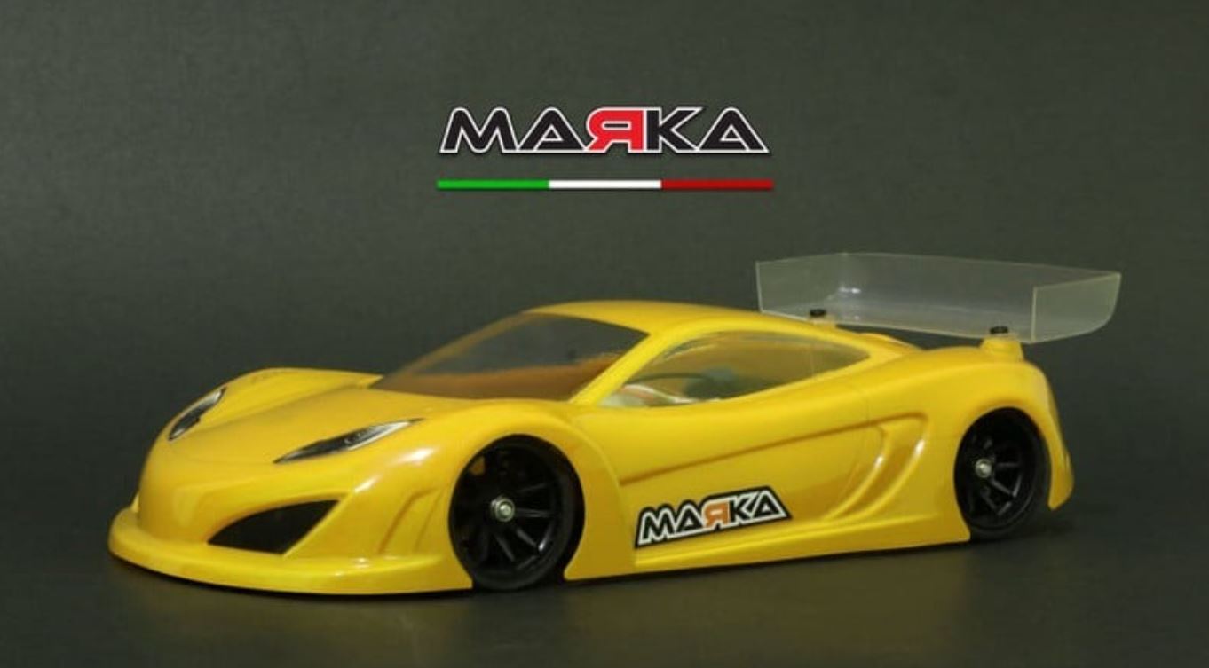 MRK-8025-07 Marka Mini-Z RK-12 Racing Lexan Body Kit (98mm WB