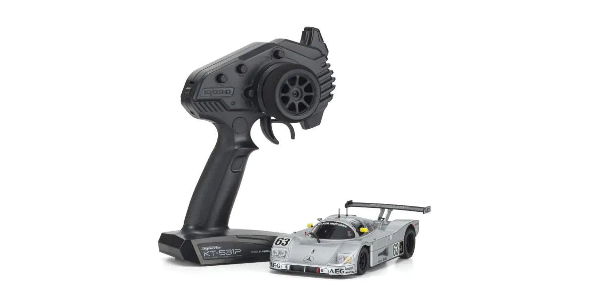 32353S Mini-Z RWD Series Ready Set Sauber Mercedes C9, # 63, LM 1989