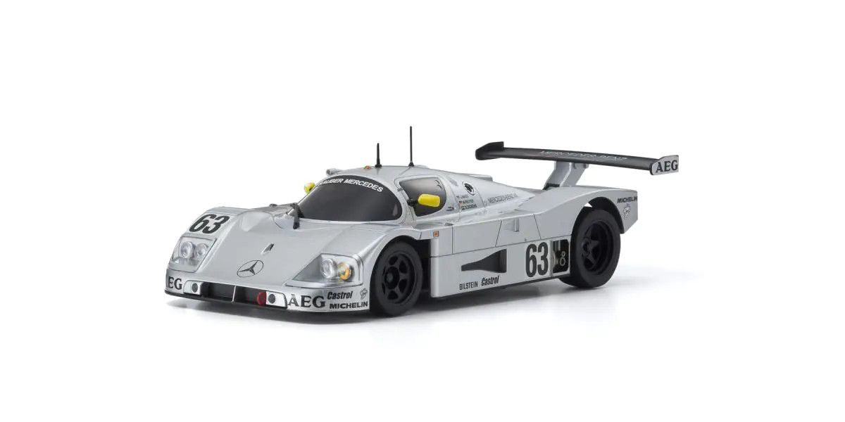 32353S Mini-Z RWD Series Ready Set Sauber Mercedes C9, # 63, LM 1989