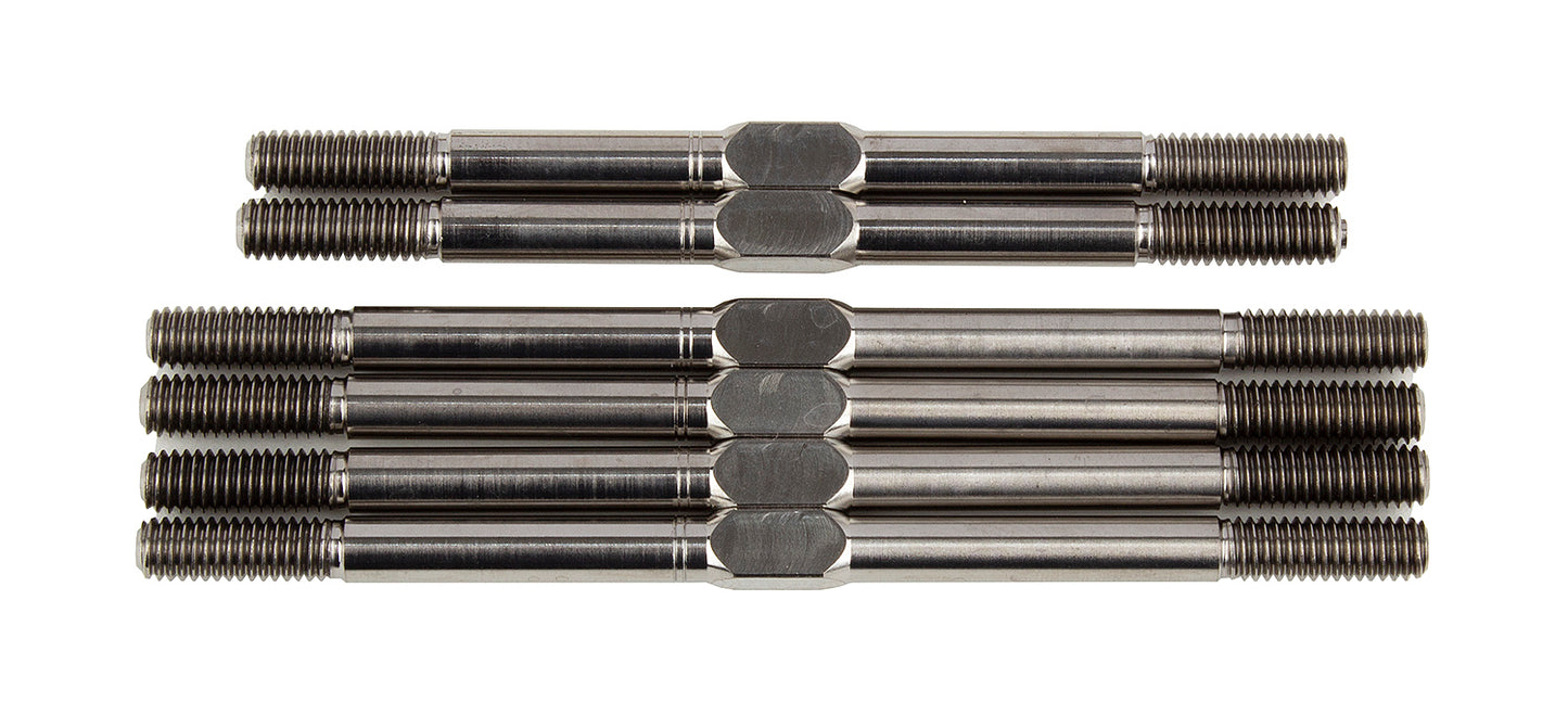 71156 Associated Factory Team 3.5mm Titanium Turnbuckle Set for T6.2 SC6.2