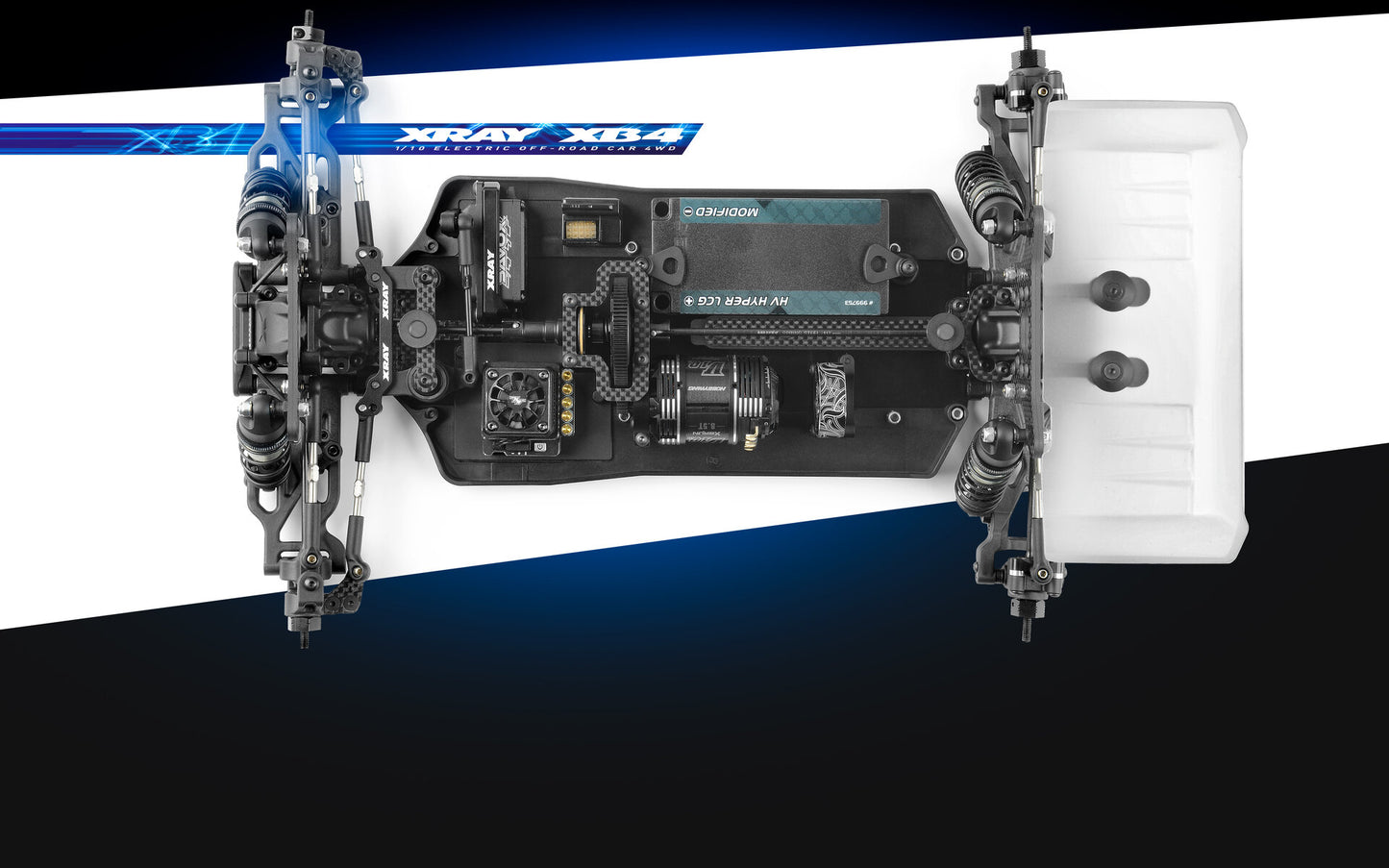 360017 Xray XB4C 2025 - 4WD 1/10 Electric OffRoad