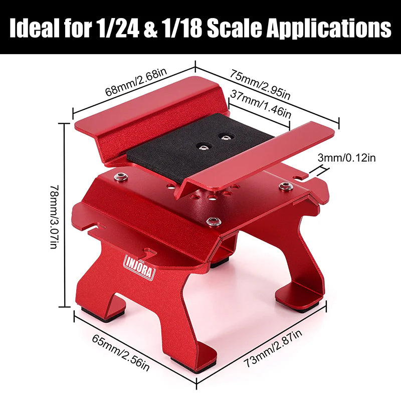 Tool-63RD Injora Metal Car Stand for 1/34 RC Crawler