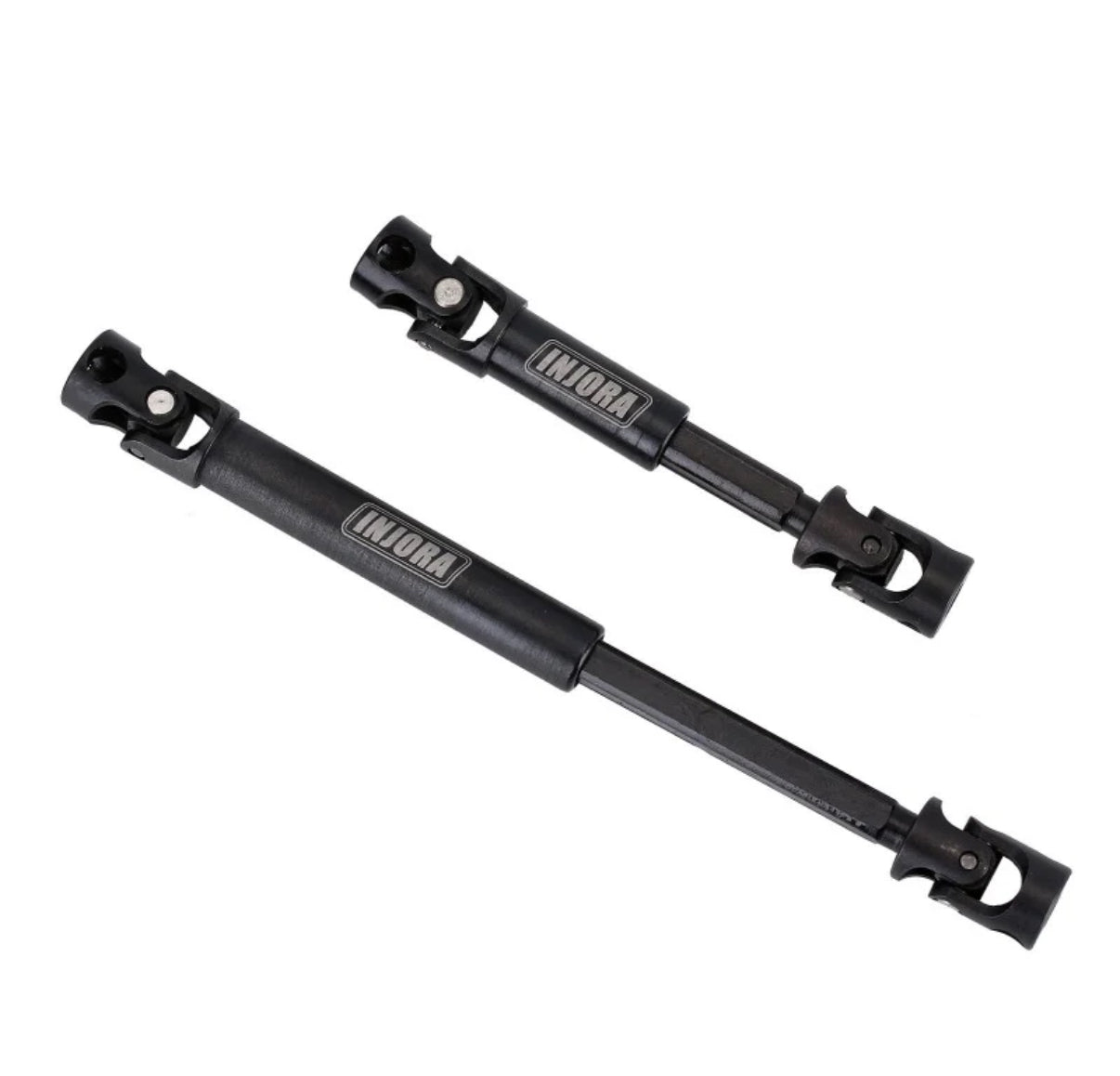 SCX24-43 INJORA Steel Front Rear Center Drive Shafts For SCX24 C10 JLU Bronco Base Camp 4Runner