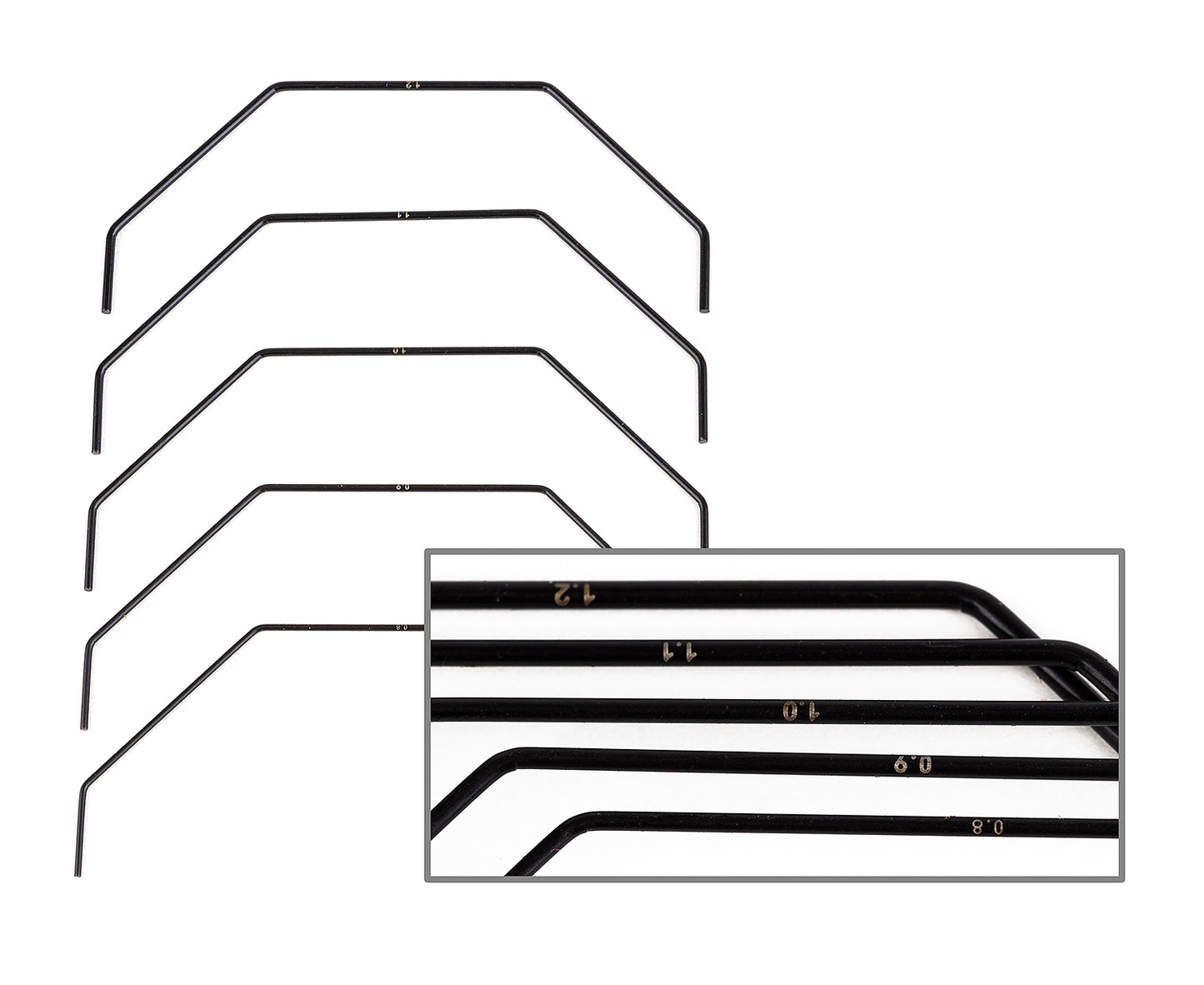 92459 - RC10B7 Front Anti-Roll Bar Set