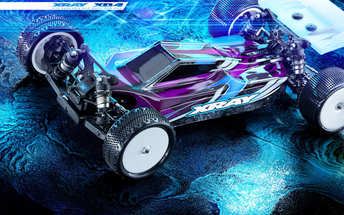 360017 Xray XB4C 2025 - 4WD 1/10 Electric OffRoad