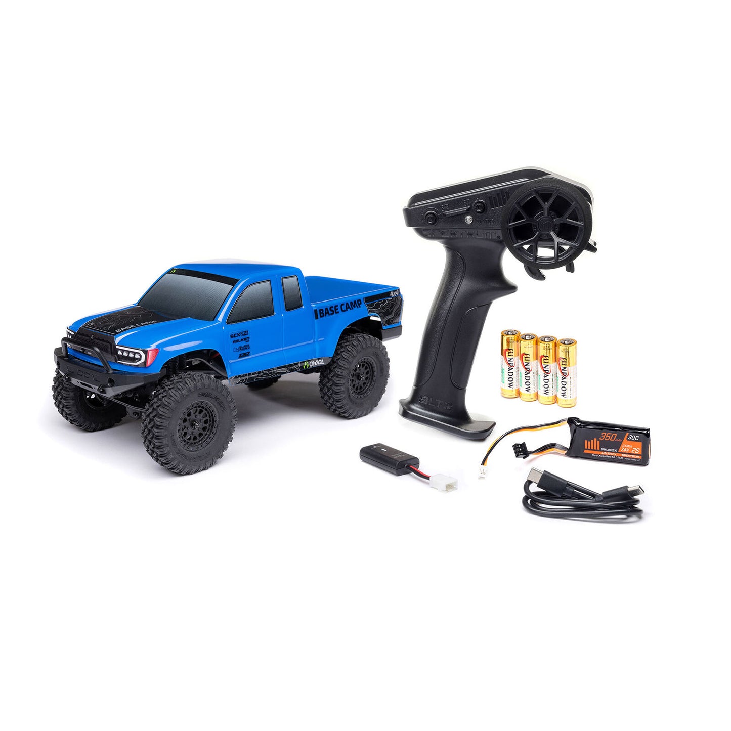 AXI-1219T2 - SCX24 Base Camp RTR, Blue