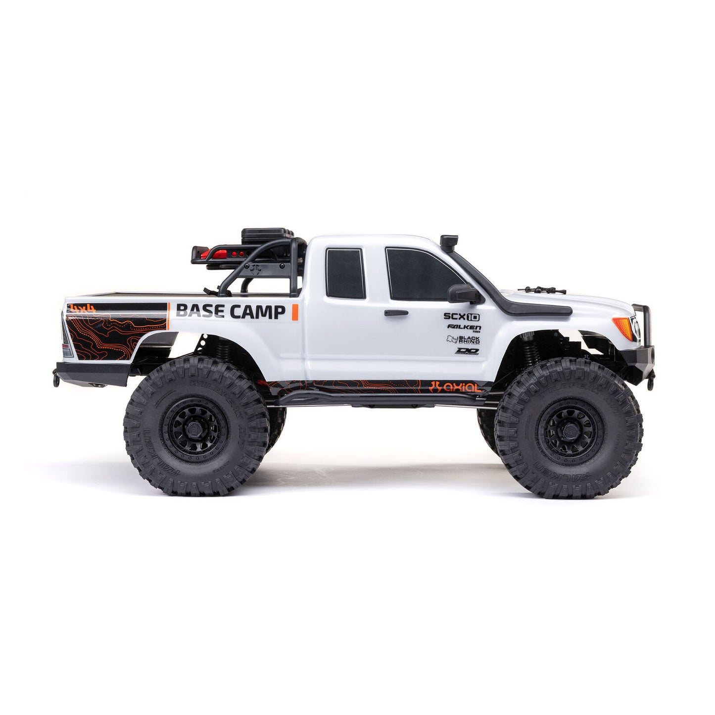 AXI-1375T1 1/10 SCX10 III Base Camp 4X4 RTR Brushed Rock Crawler, White