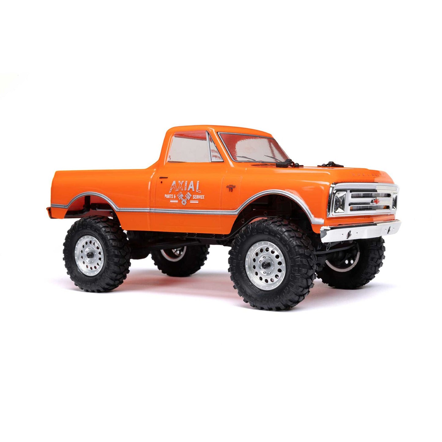AXI00001V2T3 Axial 1/24 SCX24 1967 Chevrolet C10 4WD Truk RTR Orange