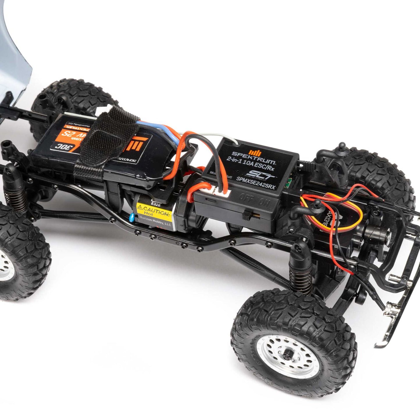 AXI00001V2T3 Axial 1/24 SCX24 1967 Chevrolet C10 4WD Truk RTR Orange