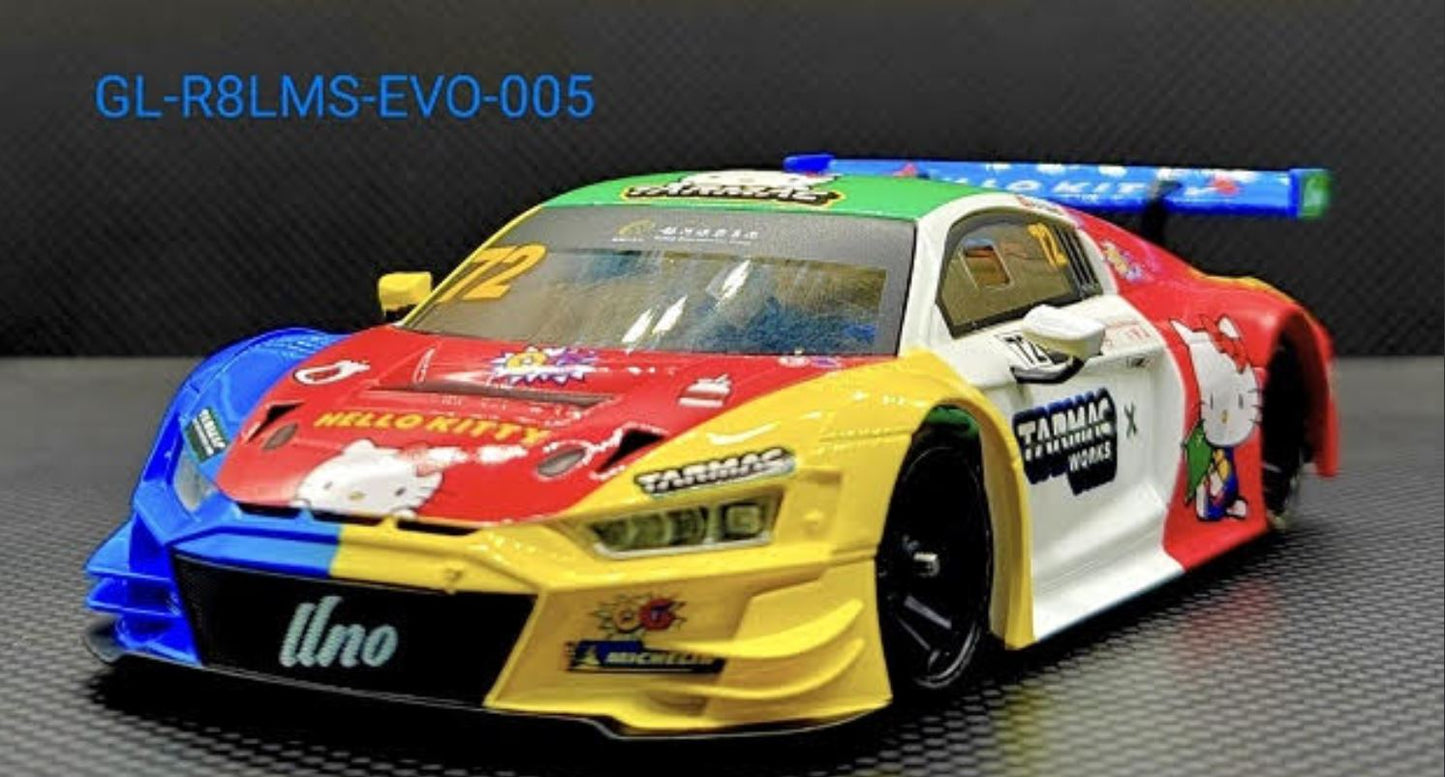 GL Body - Audi R8 #72 Hello Kitty - GL-R8LMS-EVO-005