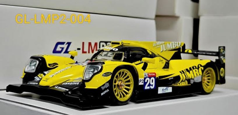 GL LMP Body #29 Yellow/ Black GL-LMP2-004