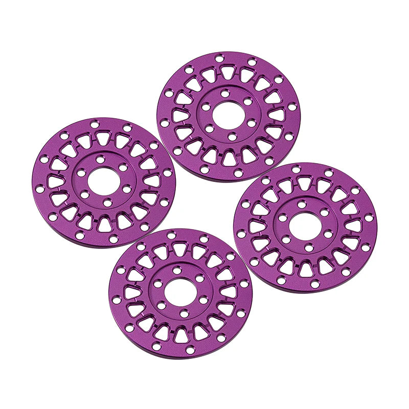 MW-F1304PU INJORA 1.3" ModuWheel 'Face' for 1.3" ModuWheel 1/18-1/24 RC Crawlers - PURPLE