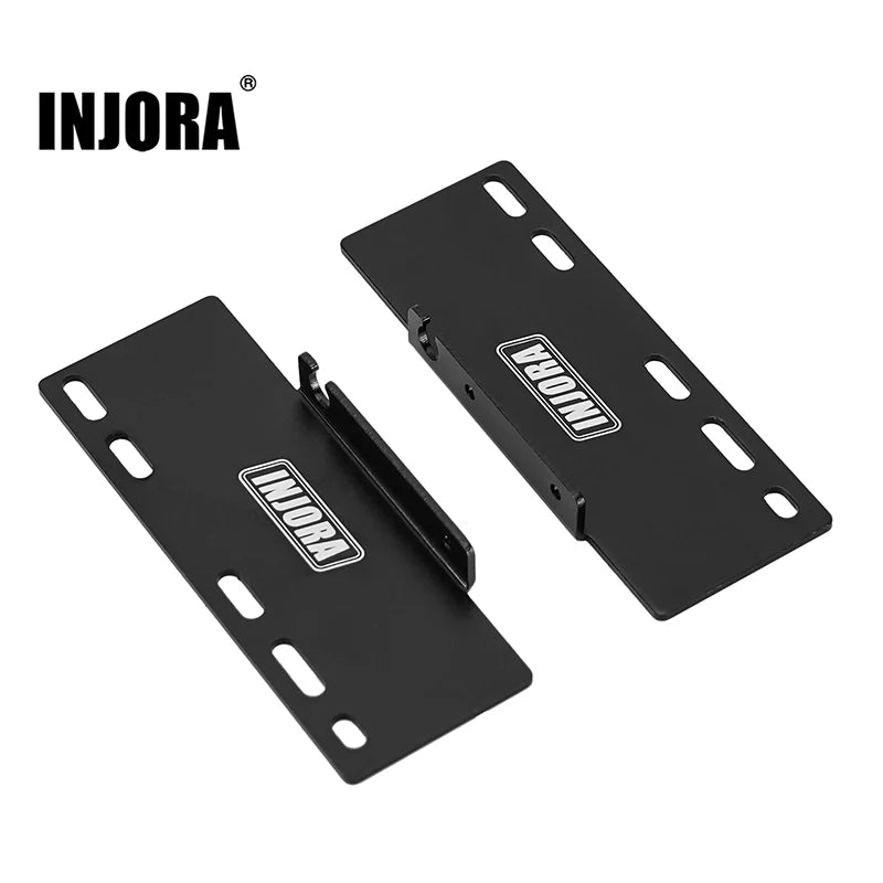 SCX24-178 INJORA 2PCS Metal Side Plates ESC Receiver Tray for 1/24 Axial SCX24