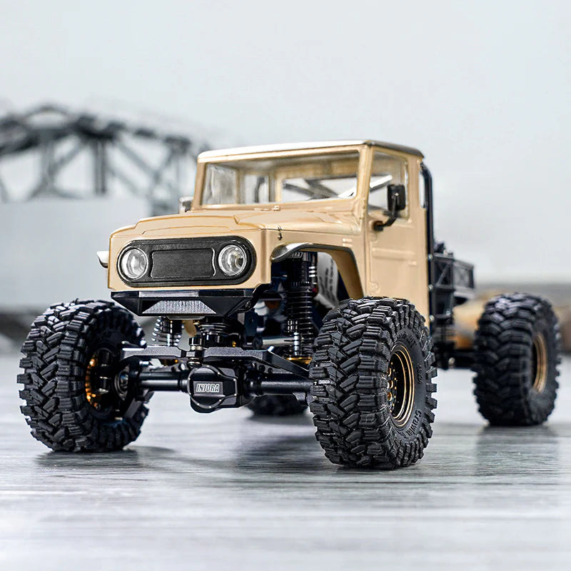 INJORA IR40 Half Truck Body for 1/18 TRX4M Defender Bronco - IR40-YE