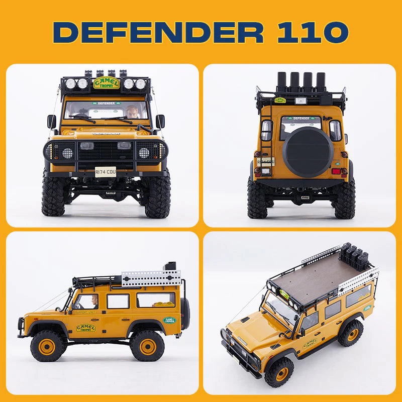 FMS FCX10 Land Rover Camel Trophy Edition RS - Defender