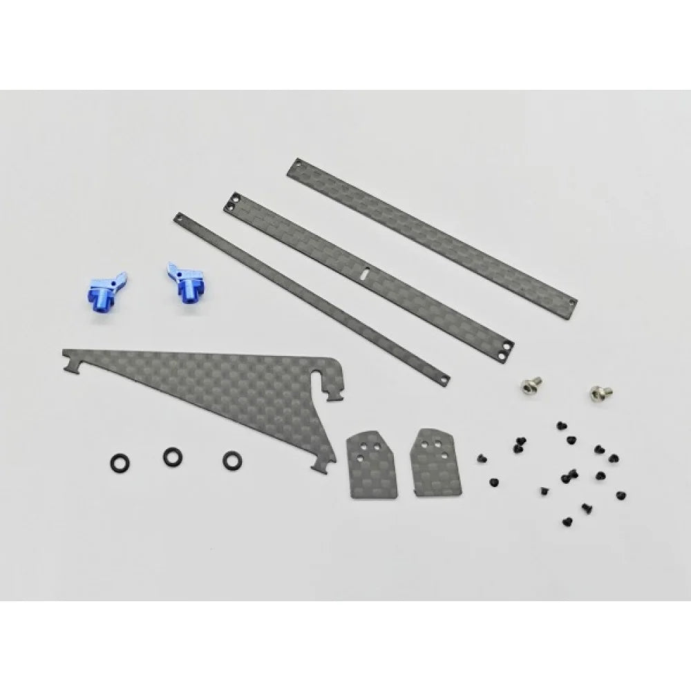 GL-LMP2-OP-012 LMP2 Carbon Rear Racing Wing Set (For GL LMP2 body only)