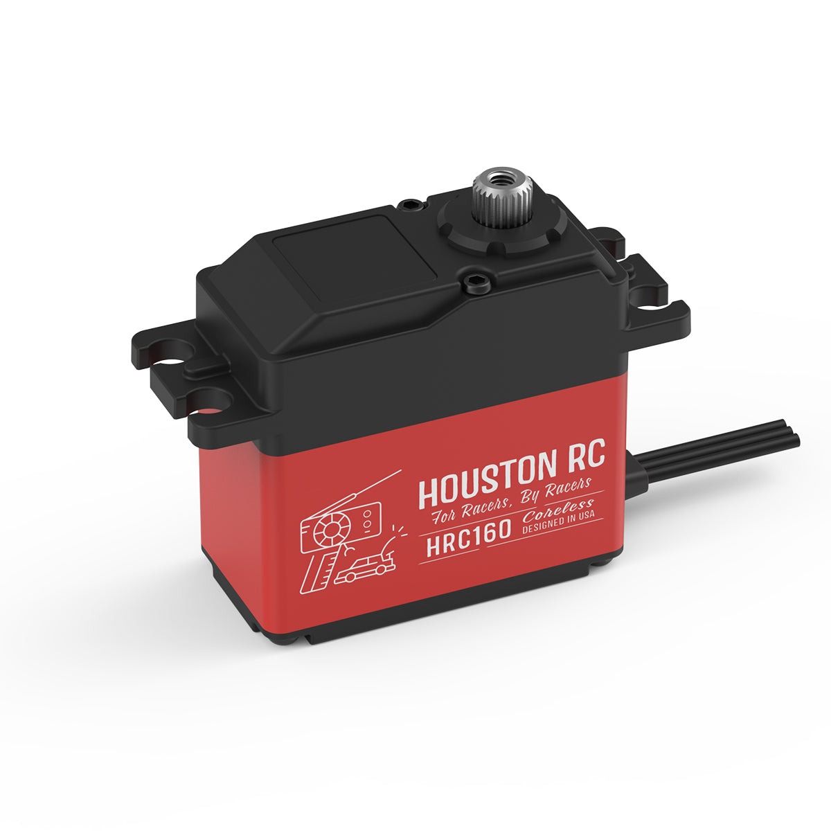 HoustonRC Standard Profile Coreless HV Servo - HRC160