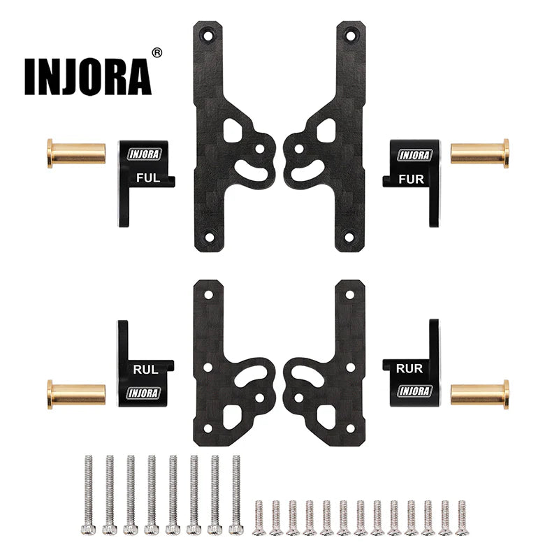 SCX24-163 INJORA CNC Aluminum Flex Blades Suspension Travel Extension for 1/24 Axial SCX24