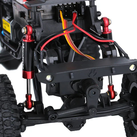 INJORA 40mm Metal Built-in Spring Shock Absorber Damper for Axial SCX24