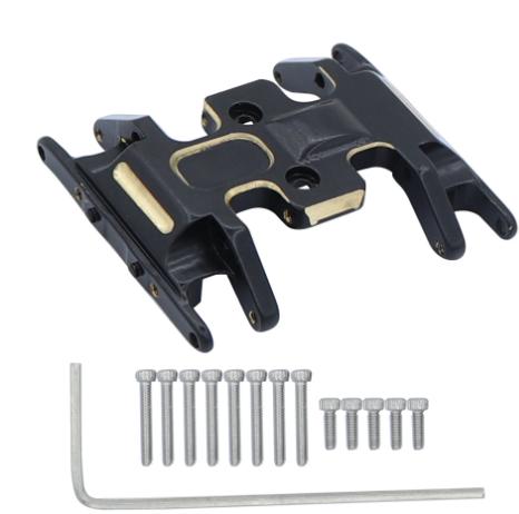 Houston RC SCX24 Brass Skid plate Transmission mount for Axial SCX24 - HRCKRSCX24056