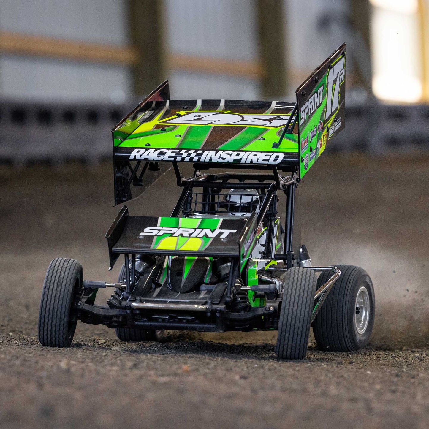 LOS-1387T2 1/10 22S Sprint 2WD RTR, Green