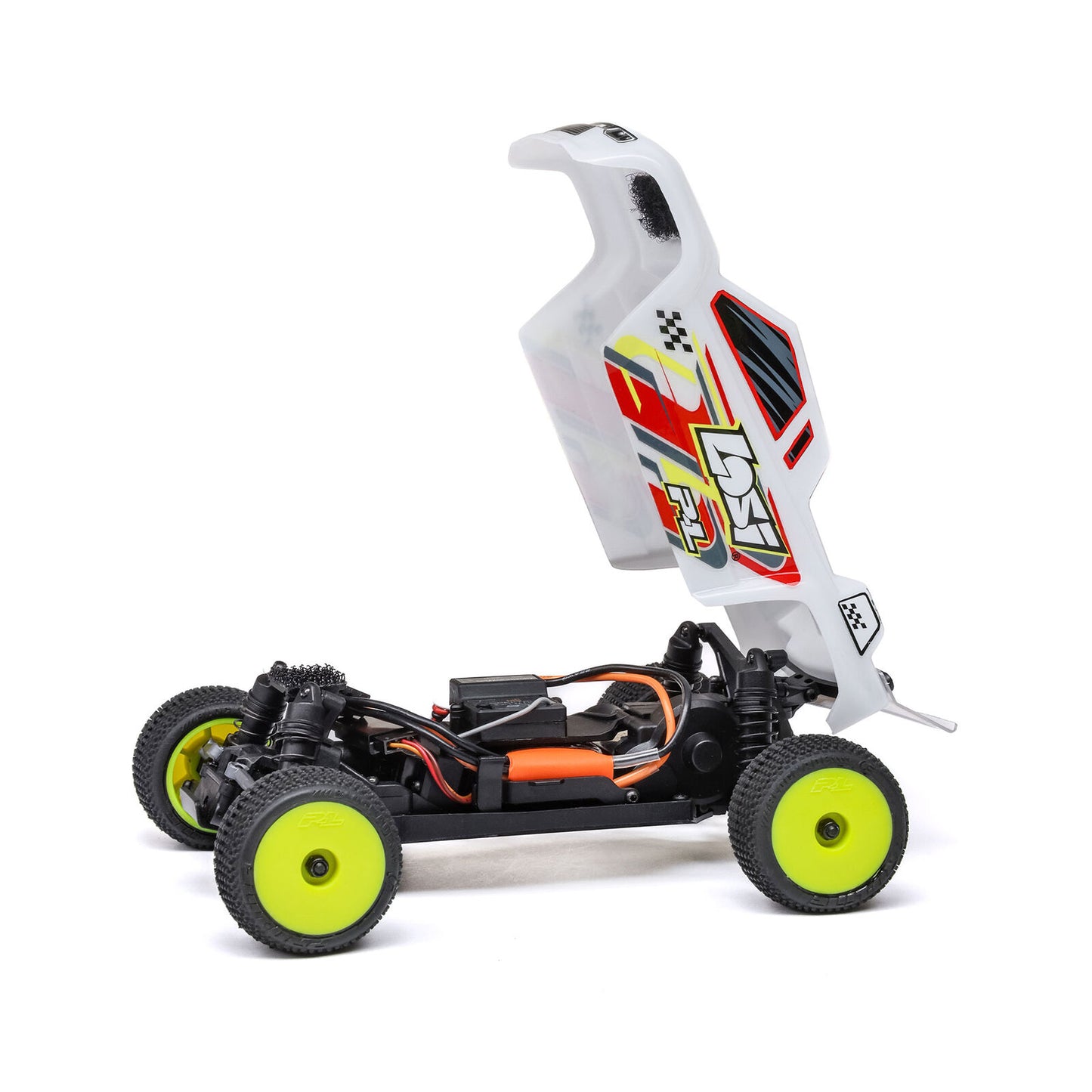 LOS-1392T2 Losi Micro-T 2S 2WD RTR Stadium Truck (Battery & Charger Included) (Silver)