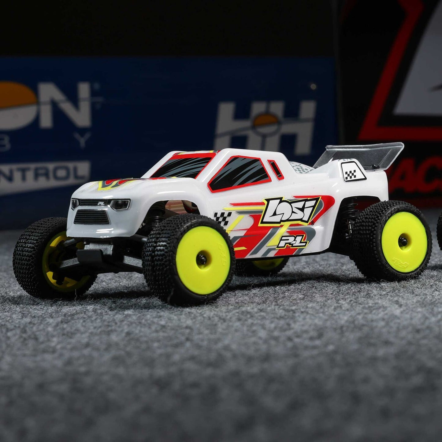 LOS-1392T1 Losi Micro-T 2S 2WD RTR Stadium Truck (Battery & Charger Included) (White)