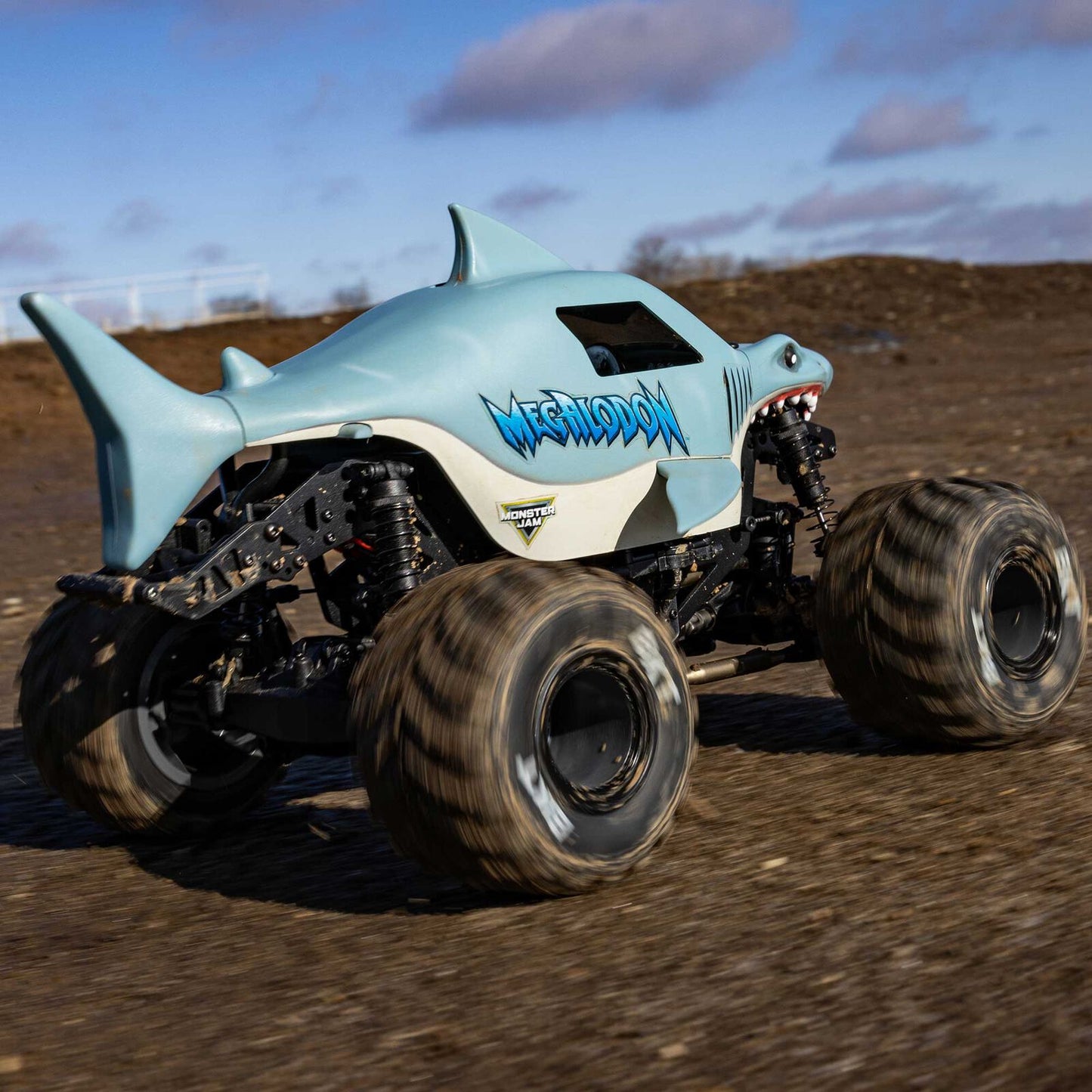 LOS01026T3 Losi Mini LMT Megalodon 4x4 Monster Jam Truck