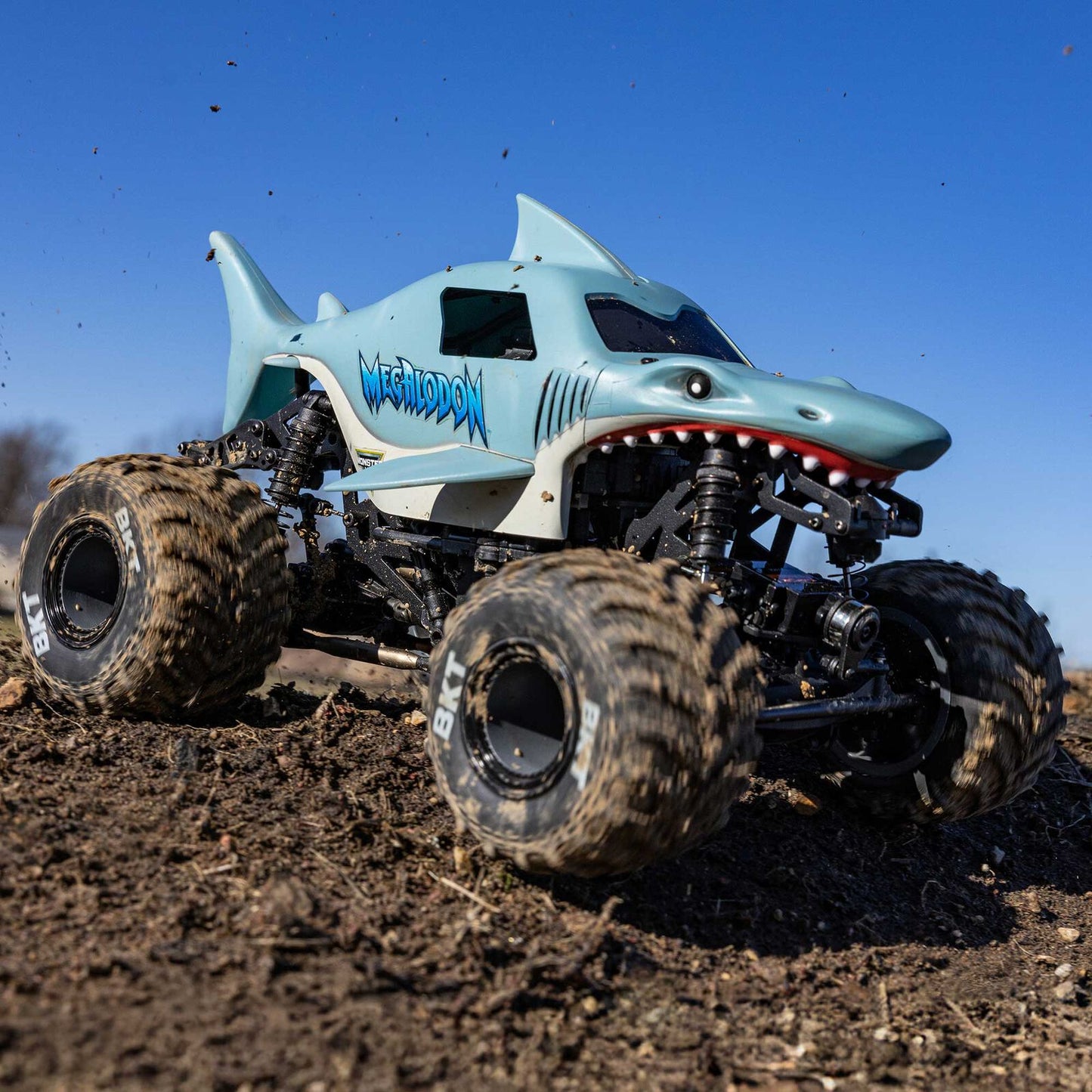 LOS01026T3 Losi Mini LMT Megalodon 4x4 Monster Jam Truck