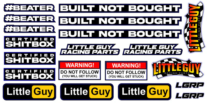 LGSS003 LGR PREMIUM STICKER SHEET