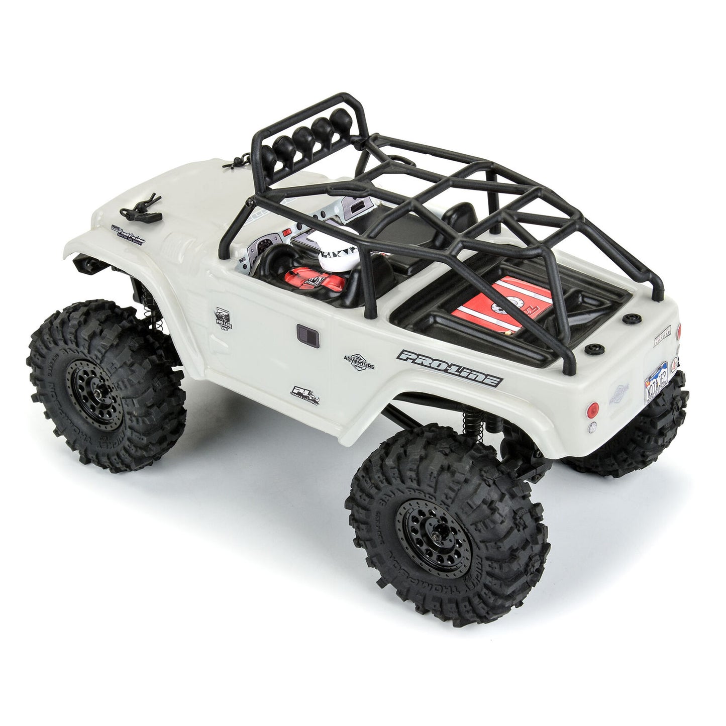PRO366300 1/24 1979 Toyota Land Cruiser FJ40 Clear Body with Trail Cage: SCX24