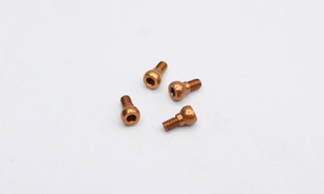 RX28-018 Reflex Racing RX28 7075 T6 Hard Coated Aluminum 3.5mm Ball Studs (4pcs)