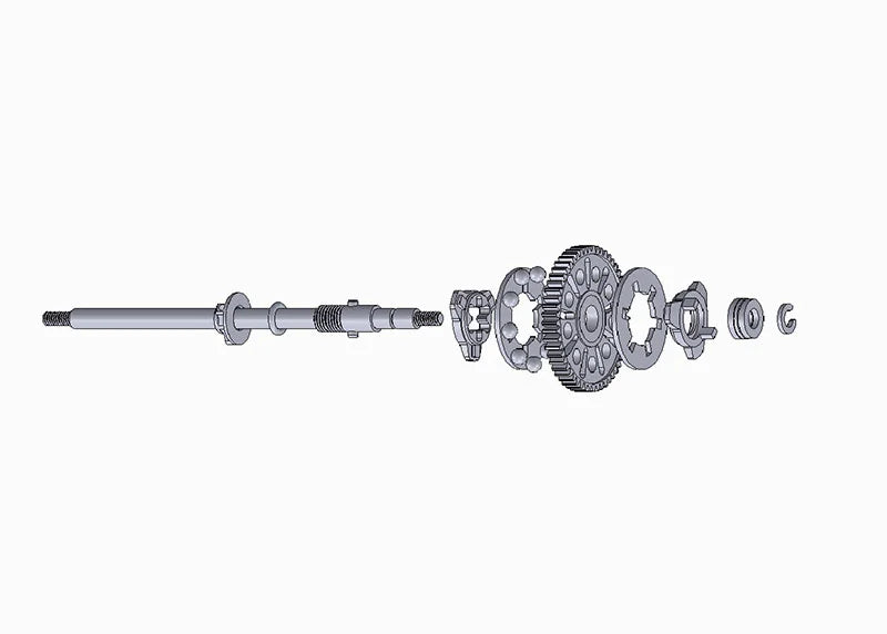 RX515V3 - Lightweight Ball Differential - Reflex Racing