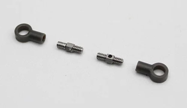 RX28-044 Reflex Racing Adjustable FRP Ball Cups & Hardened Steel Turnbuckles