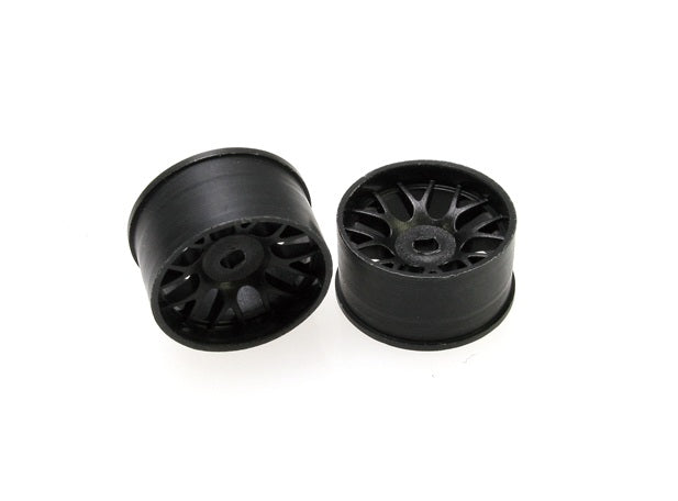 488BR0 PN Racing Mini-Z AWD Machine Cut BBS Rear Wheel R0 Black