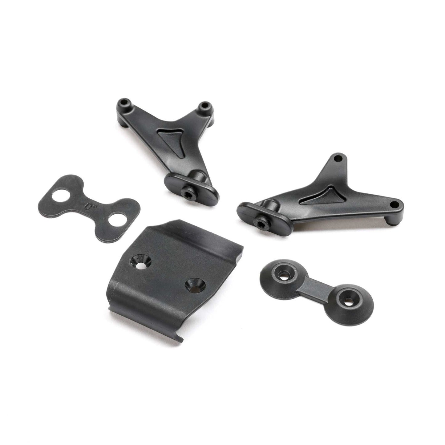 TLR-1108 Team Losi Racing Wing Mount Set, Front Bumper: 22X