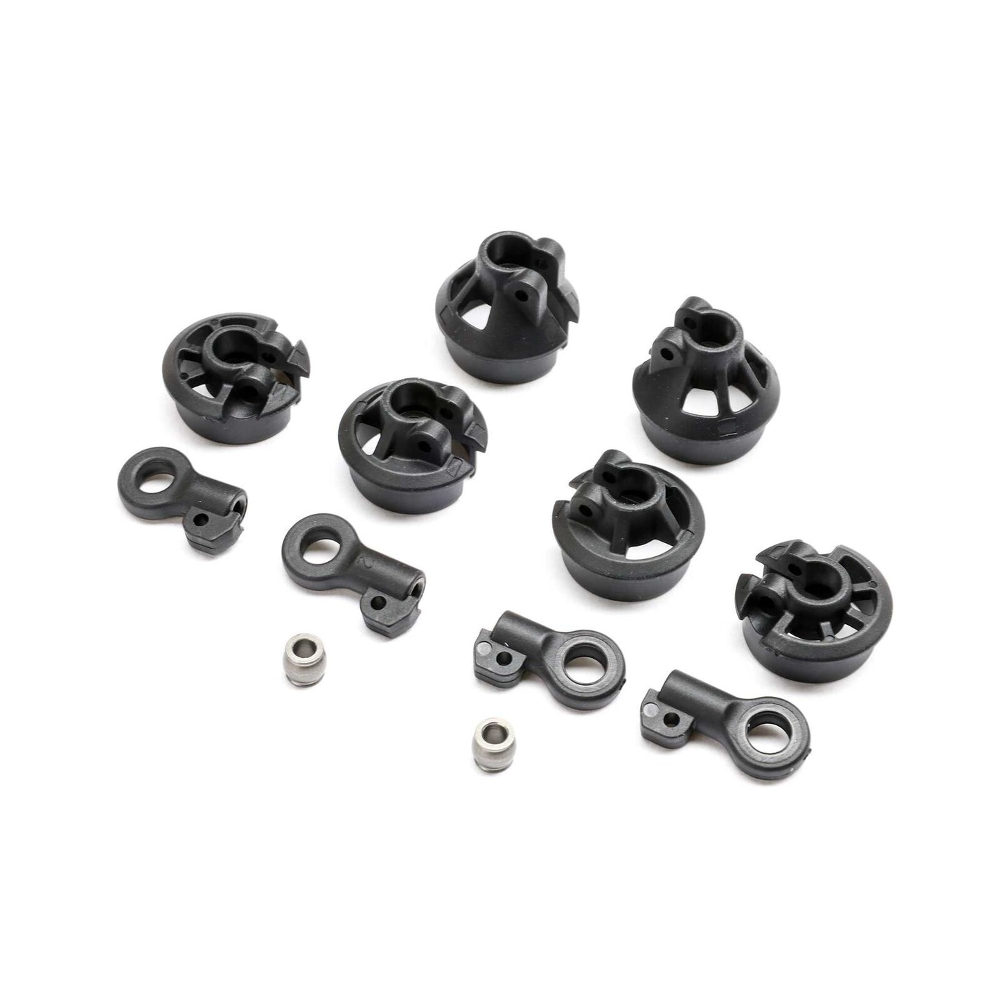 TLR-1119 Team Losi Racing Spring Cups, Shock Ends, 13mm: 22X