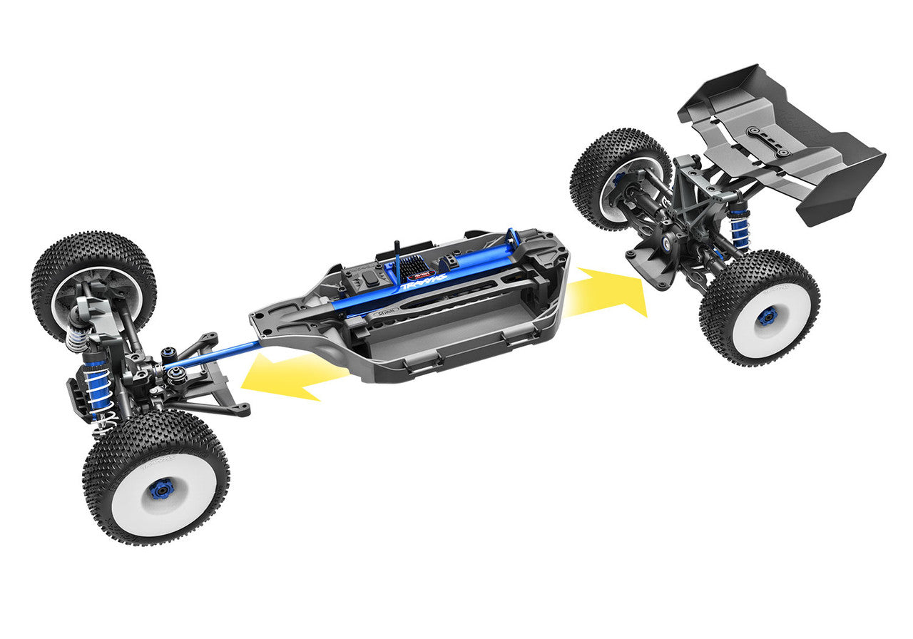 Traxxas Jato® 4x4 VXL 1/10 Brushless Electric Racing Buggy (Orange) w/TQi 2.4GHz Radio & Link Module - 90386-4-ORNG