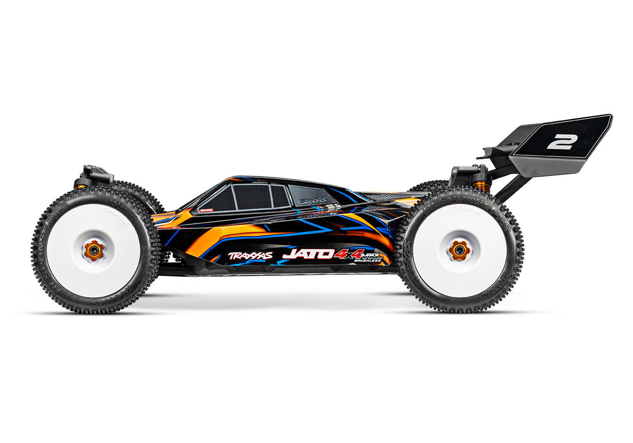 Traxxas Jato® 4x4 VXL 1/10 Brushless Electric Racing Buggy (Orange) w/TQi 2.4GHz Radio & Link Module - 90386-4-ORNG