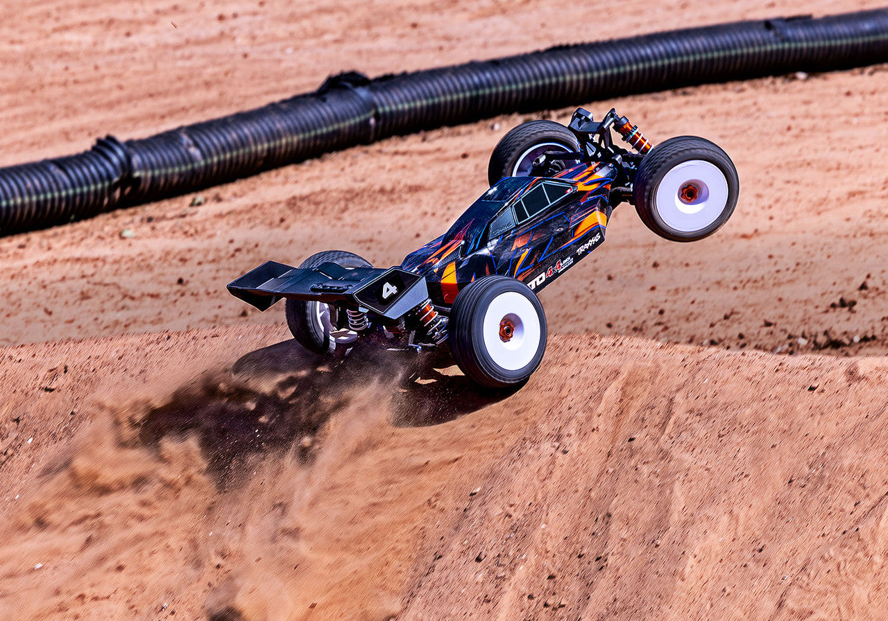 Traxxas Jato® 4x4 VXL 1/10 Brushless Electric Racing Buggy (Orange) w/TQi 2.4GHz Radio & Link Module - 90386-4-ORNG