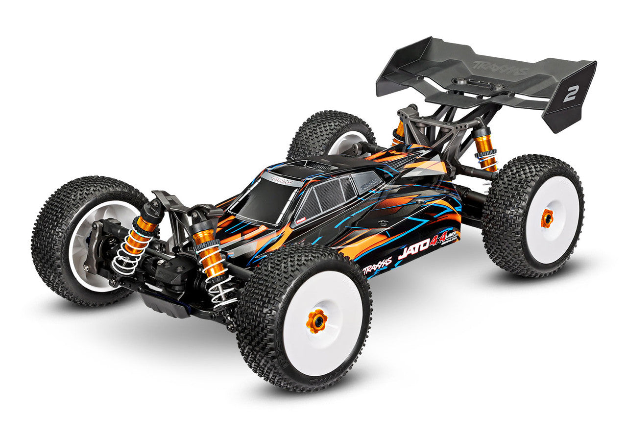 Traxxas Jato® 4x4 VXL 1/10 Brushless Electric Racing Buggy (Orange) w/TQi 2.4GHz Radio & Link Module - 90386-4-ORNG