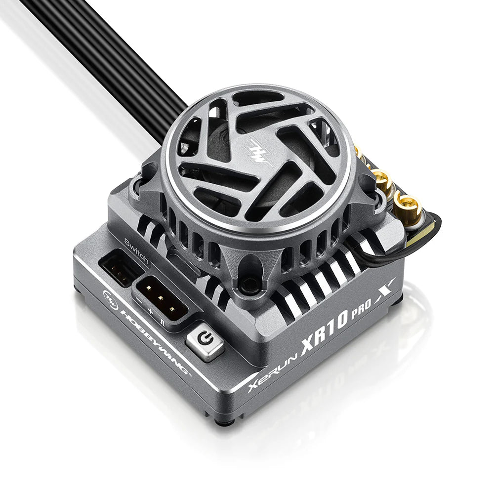 30112620 - XR10 Pro G3X Stock Spec 1/10 160A Sensored Brushless ESC (Titanium Grey)