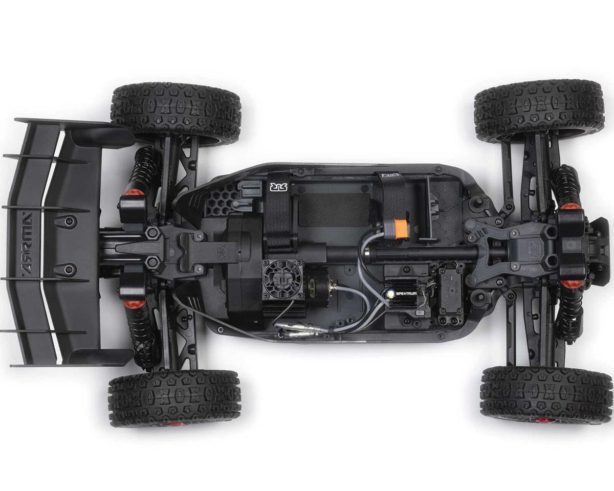 Arrma Typhon Mega 665 1/8 4WD Electric Buggy (Yellow) w/SLT2 2.4GHz Radio - ARA4206V4T2