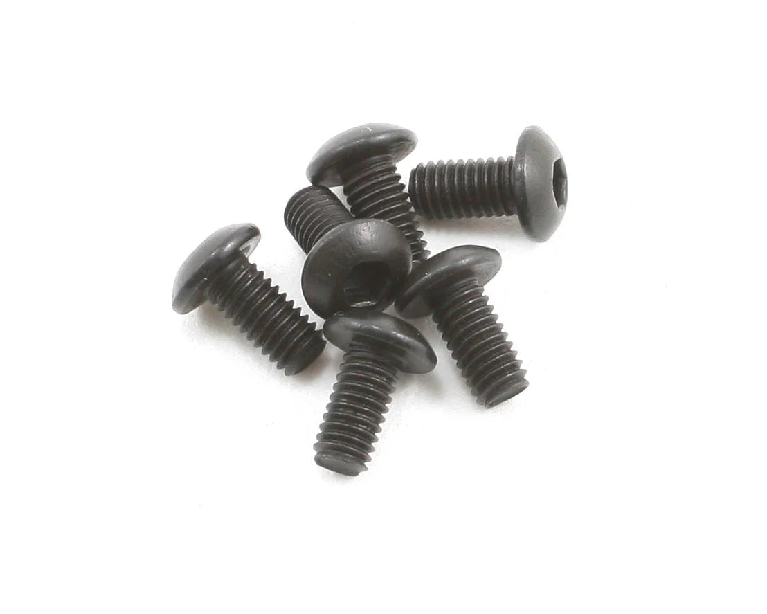 Team Associated 3x0.5x6mm Button Head Screw (6) - 31531