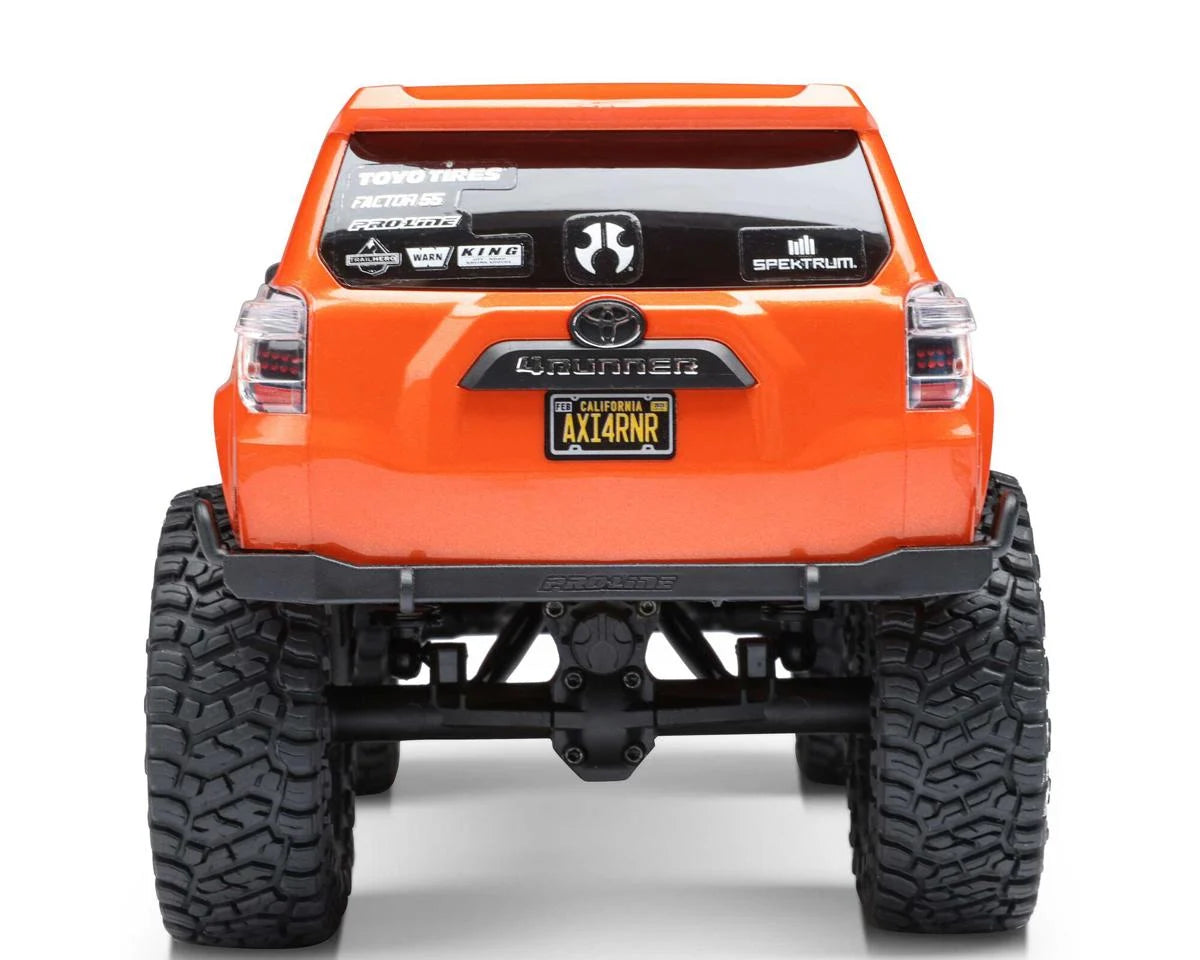 AXI-2035T1 Axial SCX24 Toyota 4Runner 1/24 4WD RTR Scale Mini Crawler (Orange) w/2.4GHz Radio, Battery & Charger