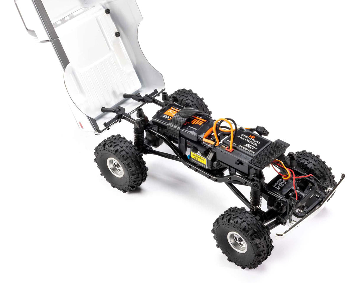 Axial SCX24 1971 Chevrolet C10 1/24 4WD RTR Scale Mini Crawler (Orange) w/2.4GHz Transmitter - AXI-34082T2