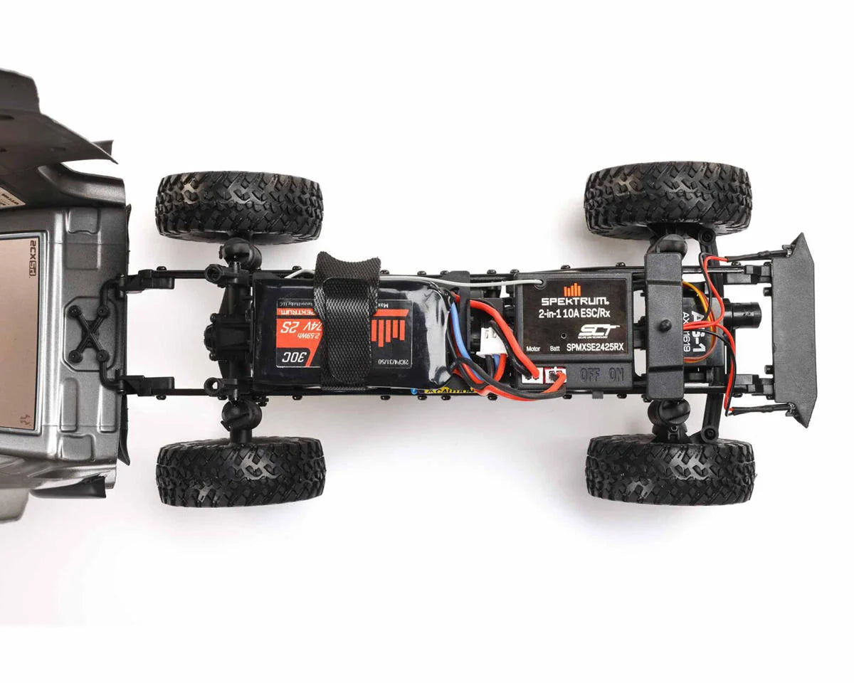 AXI00002V3T3 Axial SCX24 Jeep WranglerJLU 1/24 AWD RTR Gray