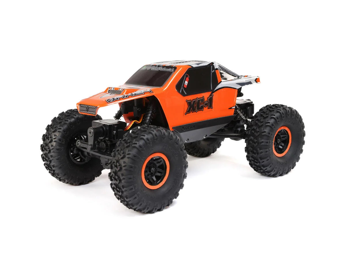 AXI00003T2 Axial AX24 XC-1 1/24 4WD RTR 4WS Mini Crawler (Orange) w/2.4GHz Radio, Battery & Charger