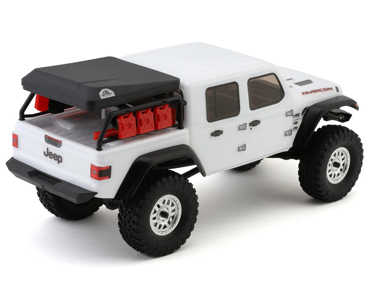AXI00005V2T4 Axial SCX24 Jeep JT Gladiator 1/24 4WD RTR Scale Mini Crawler (White) w/2.4GHz Radio